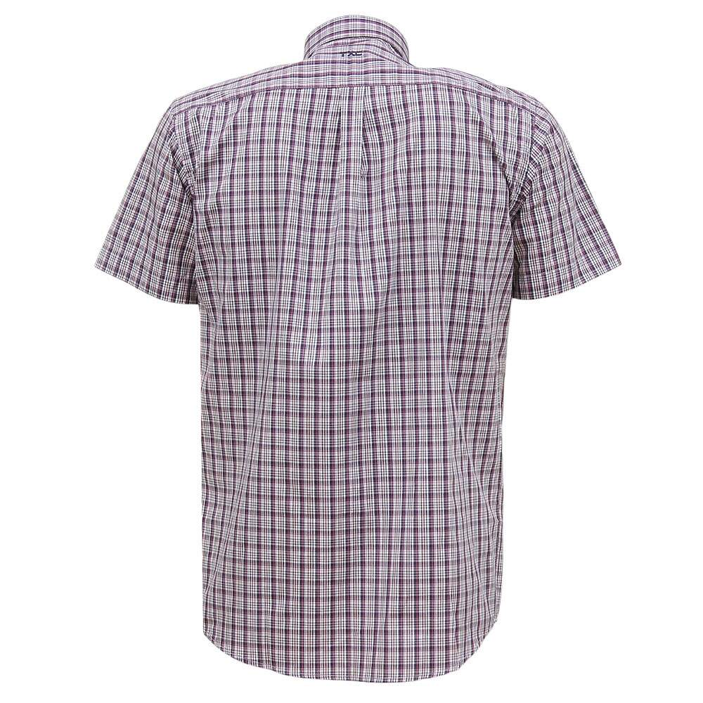 Camisa Xadrez Masculina Roxa Manga Curta TXC 38207 - Rodeo West