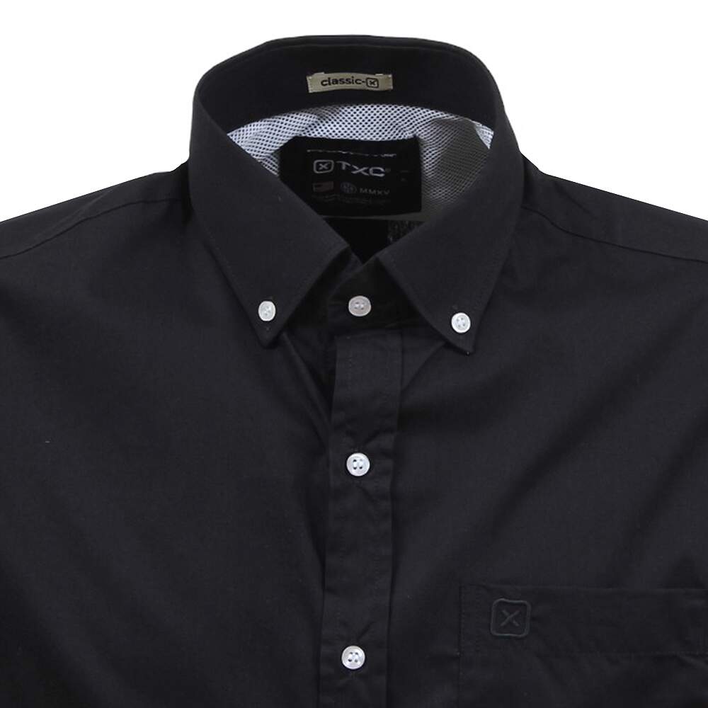 Camisa Preta Manga Longa Masculina Lisa TXC 33769 - Rodeo West