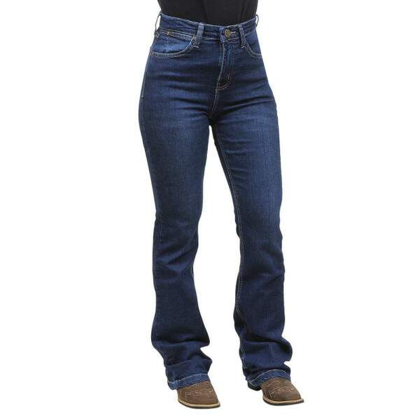 Cala Jeans Feminina Boot Cut com Elastano Wrangler 38201