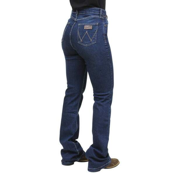 Cala Jeans Feminina Boot Cut com Elastano Wrangler 38201