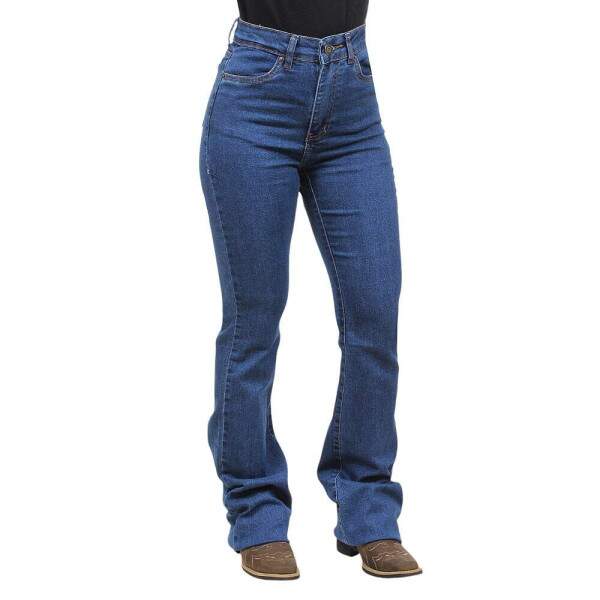 Cala Feminina Azul Boot Cut Tassa 38188