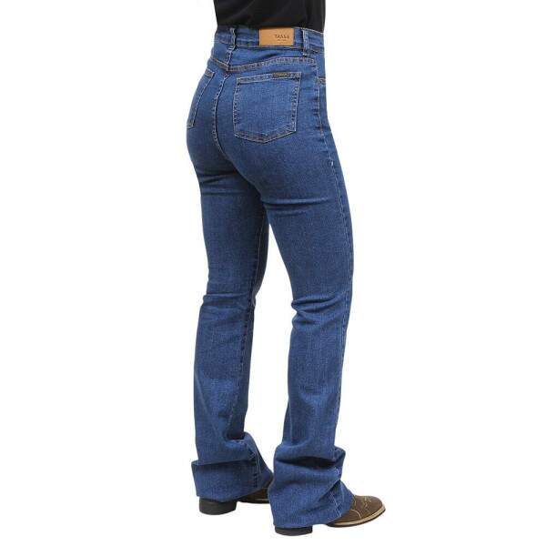 Cala Feminina Azul Boot Cut Tassa 38188