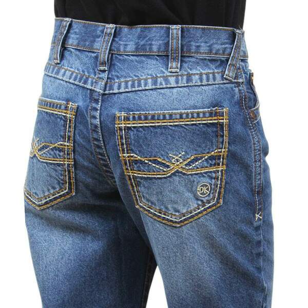 Cala Jeans Azul Masculina 100% Algodo Dock\'s 38228