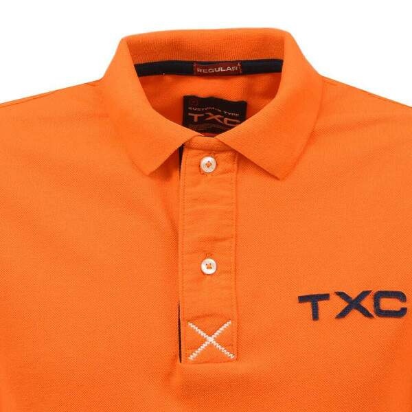 Camisa Gola Polo Laranja TXC 38302