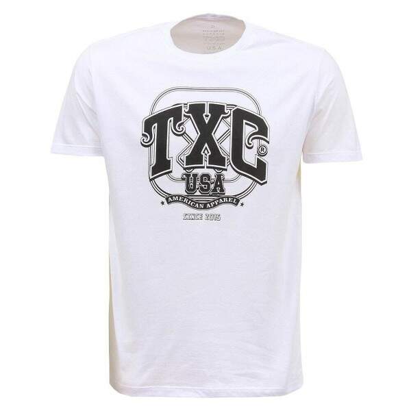 Camiseta Masculina Branca TXC 38305