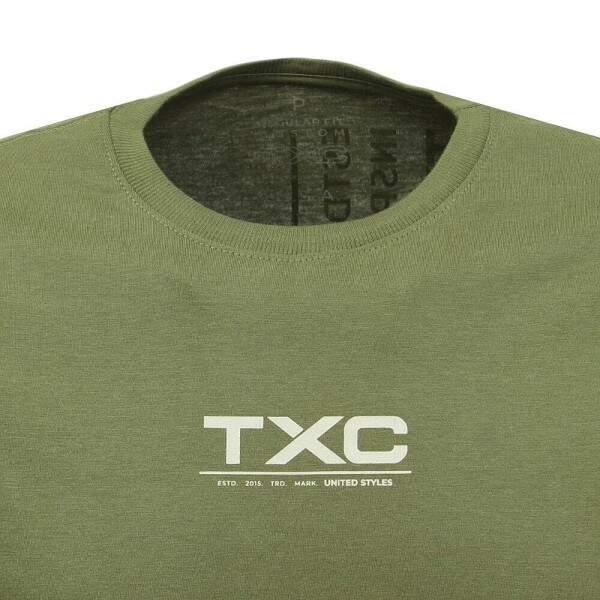Camiseta Masculina Verde TXC 38315