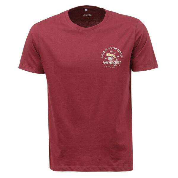 Camiseta Masculina Vinho Wrangler 38335