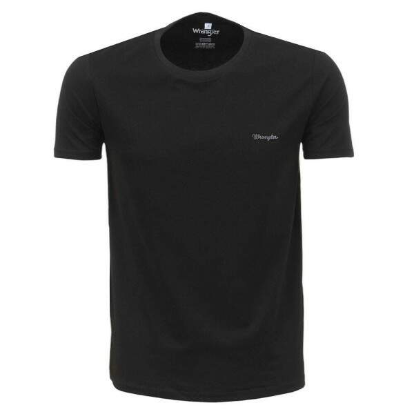 Camiseta Masculina Preta Wrangler 38336