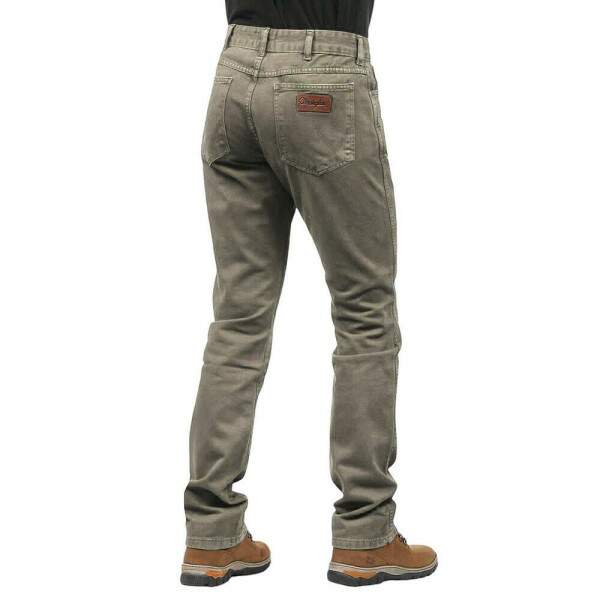 Cala Jeans Masculina Bege Wrangler 38338