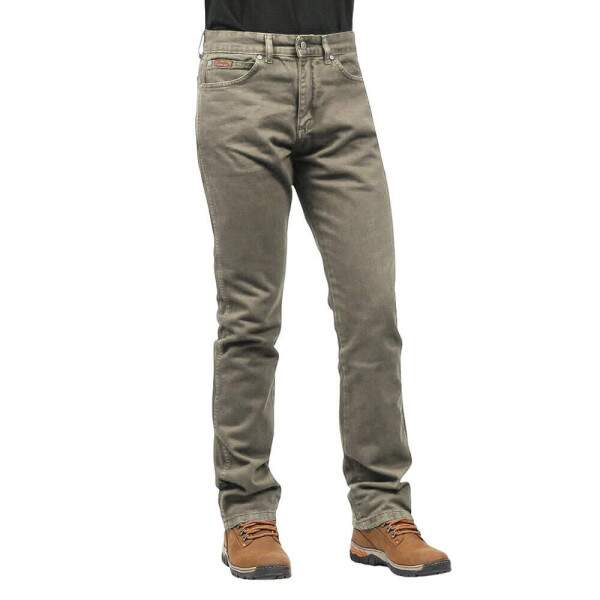 Cala Jeans Masculina Bege Wrangler 38338