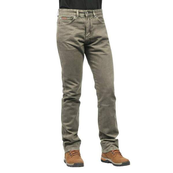 Cala Jeans Masculina Bege Wrangler 38338