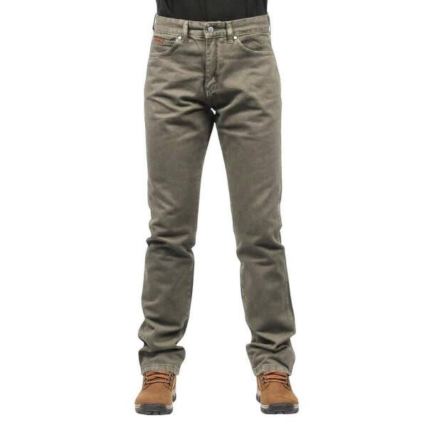 Cala Jeans Masculina Bege Wrangler 38338