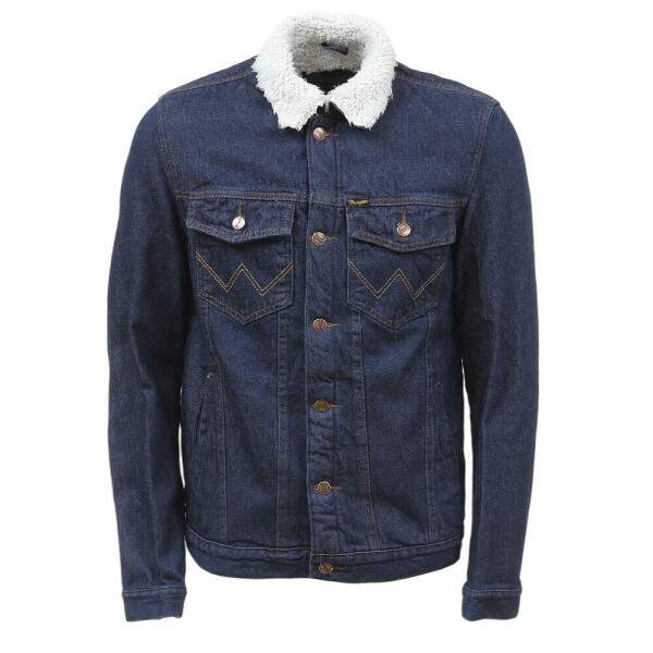 Jaqueta Jeans Azul Masculina com Pelcia Wrangler 38374