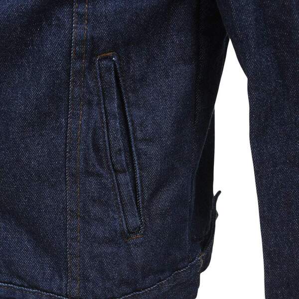 Jaqueta Jeans Azul Masculina com Pelcia Wrangler 38374