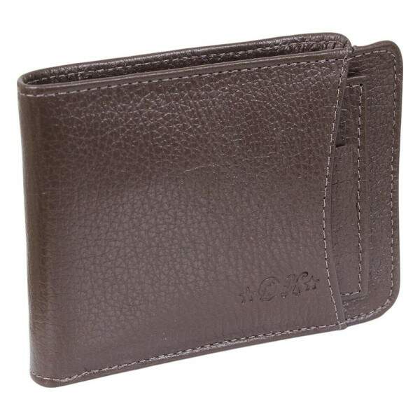 Carteira Masculina em Couro Marrom DH Couros 38327