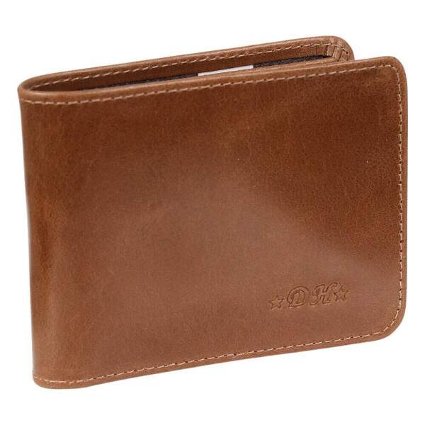 Carteira Masculina em Couro Caramelo DH Couros 38328