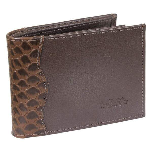 Carteira Masculina em Couro Marrom DH Couros 38326