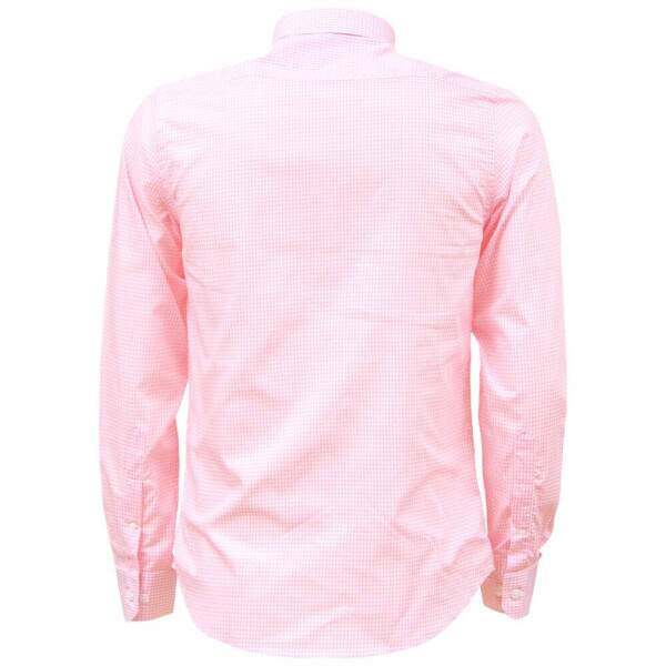 Camisa Xadrez Masculina Manga Longa Rosa Austin Western 38362