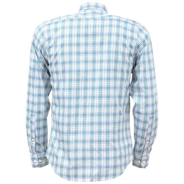 Camisa Xadrez Masculina Manga Longa Verde Austin Western 38370