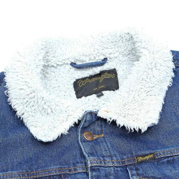 Jaqueta Jeans Masculina com Pelcia Wrangler 38342