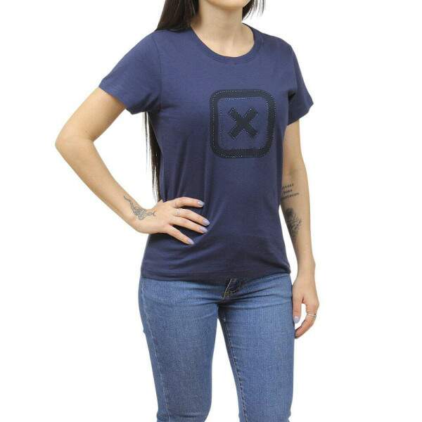 Camiseta Feminina Azul Marinho TXC 38285