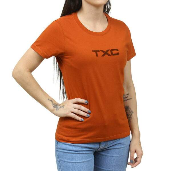 Camiseta Feminina Laranja TXC 38279