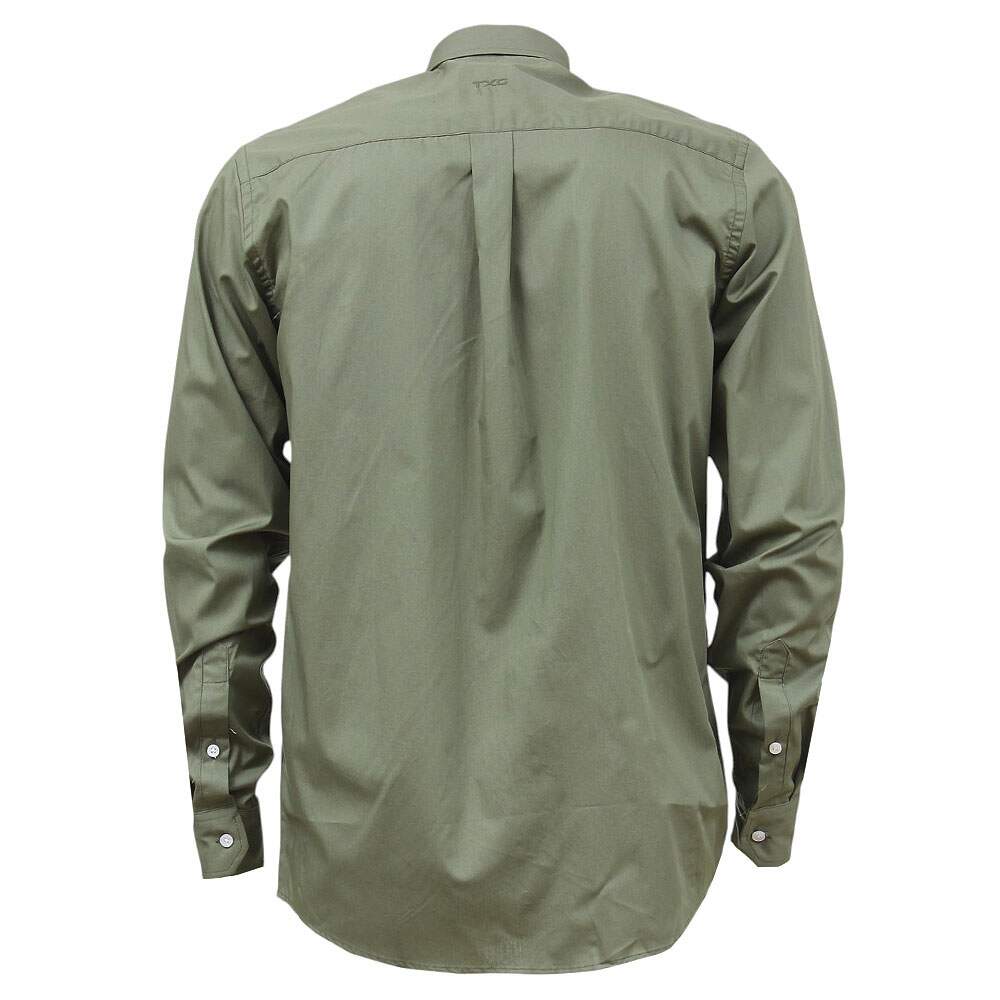 Camisa Verde Manga Longa Masculina Lisa TXC 38264 - Rodeo West