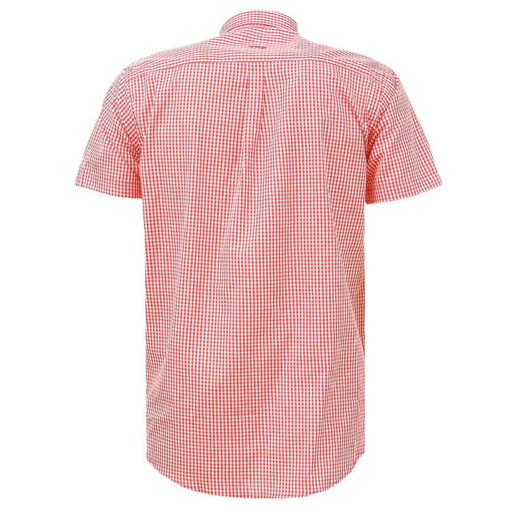 Camisa Xadrez Masculina Vermelha Manga Curta TXC 38267 - Rodeo West