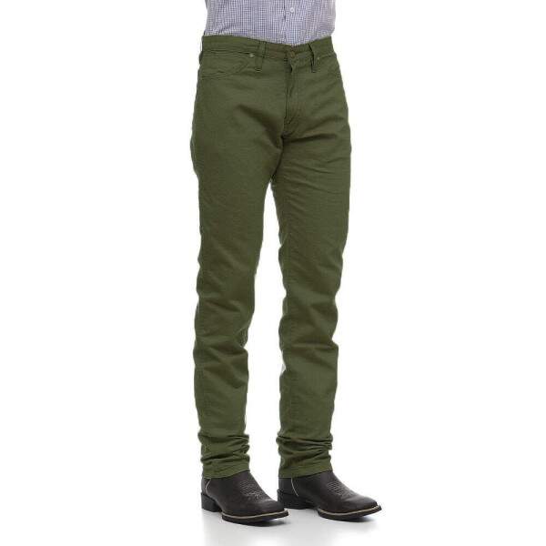 Cala Jeans Verde Masculina Cowboy Cut Wrangler 38260