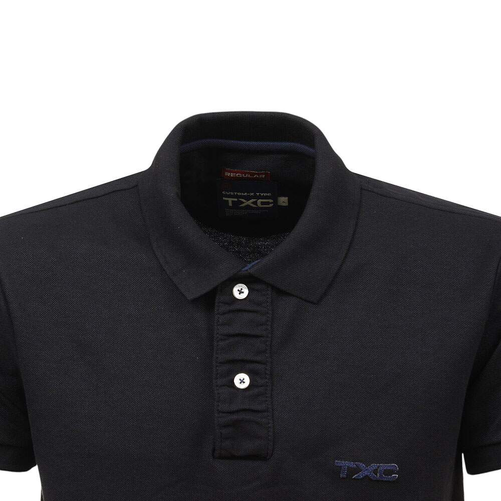 Camisa Gola Polo Masculina Preta TXC 38387 - Rodeo West
