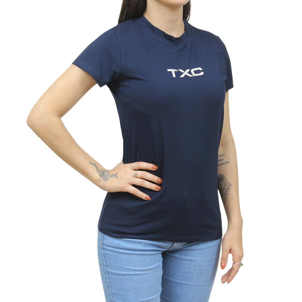 Camiseta Feminina Azul Marinho TXC 38391 - Rodeo West