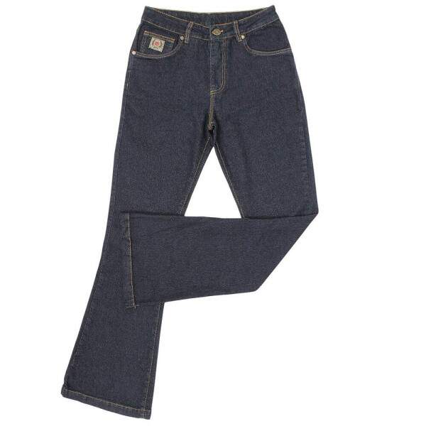 Cala Jeans Feminina Azul Escuro com Elastano Os Vaqueiros 38382