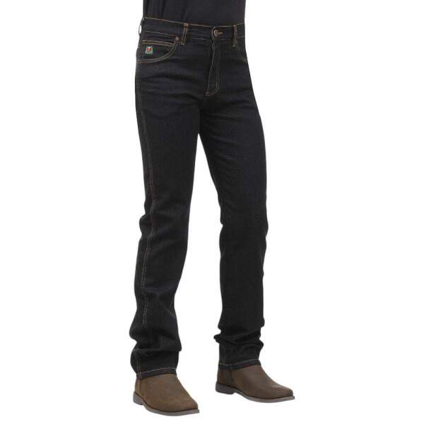Cala Jeans Masculina Azul Escuro com Elastano Os Vaqueiros 38381