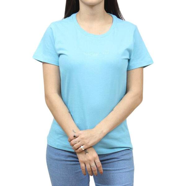 Camiseta Feminina Azul TXC 38408