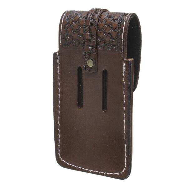 Porta Celular de Couro Bordado Cow Way 38420