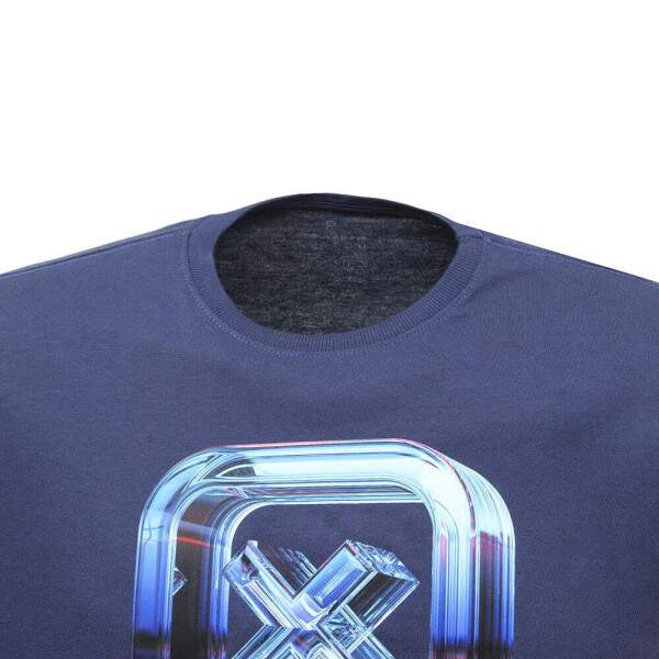 Camiseta Masculina Azul Marinho TXC 38424