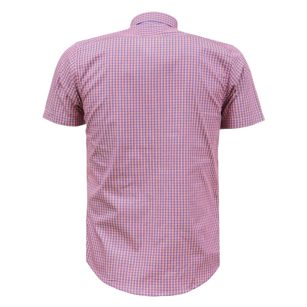 Camisa Masculina Manga Curta Rosa Austin 38464 - Rodeo West