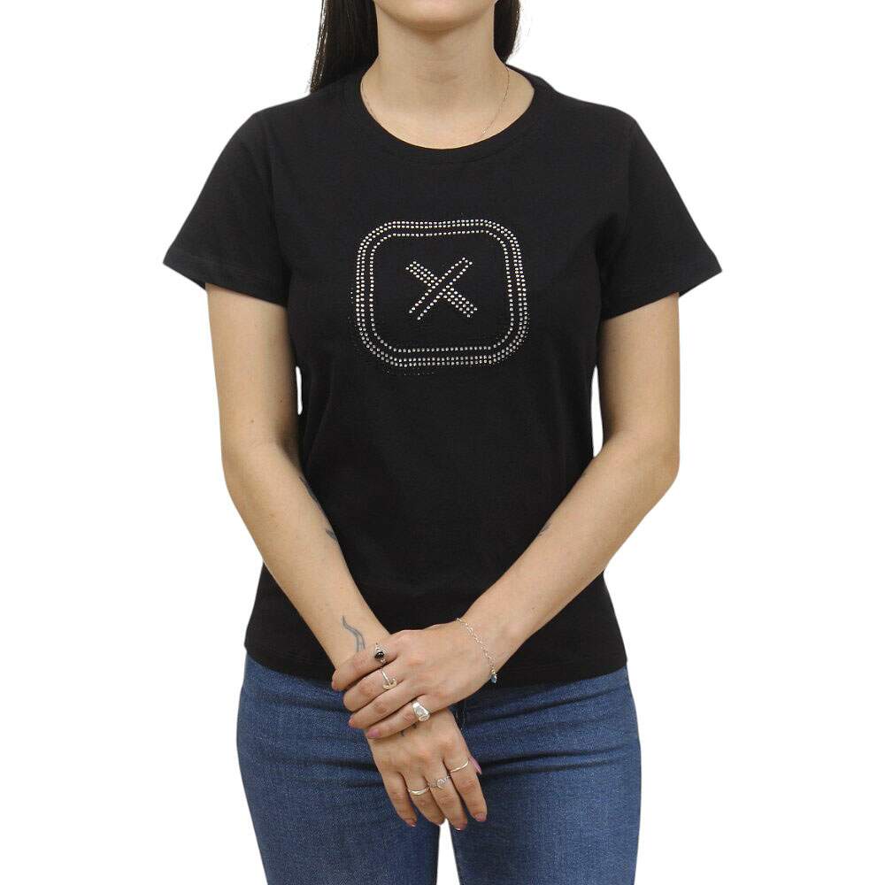 Camiseta Feminina Preta TXC 38607 - Rodeo West