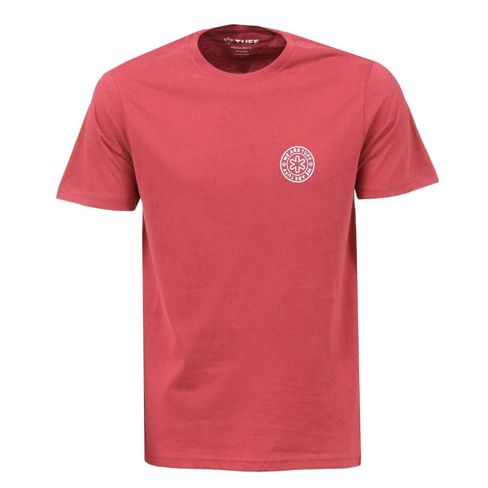 Camiseta Masculina Vermelha Tuff 100% Algodão 38654 - Rodeo West