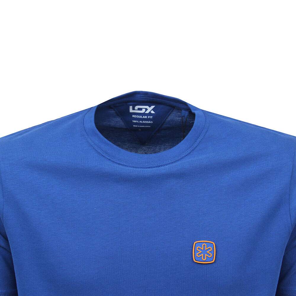 Camiseta Masculina Azul Tuff 100% Algodão 38656 - Rodeo West