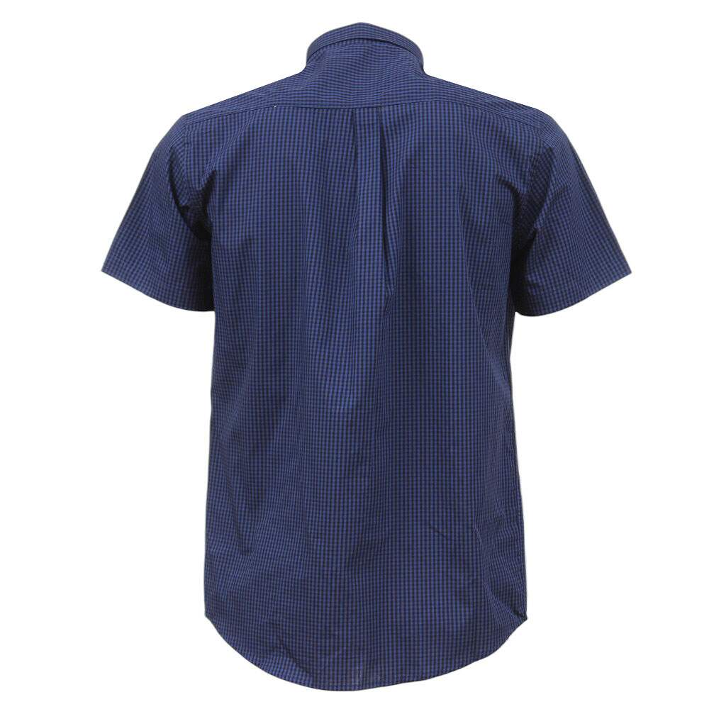 Camisa Masculina Azul Manga Curta Smith Brothers 38917 - Rodeo West