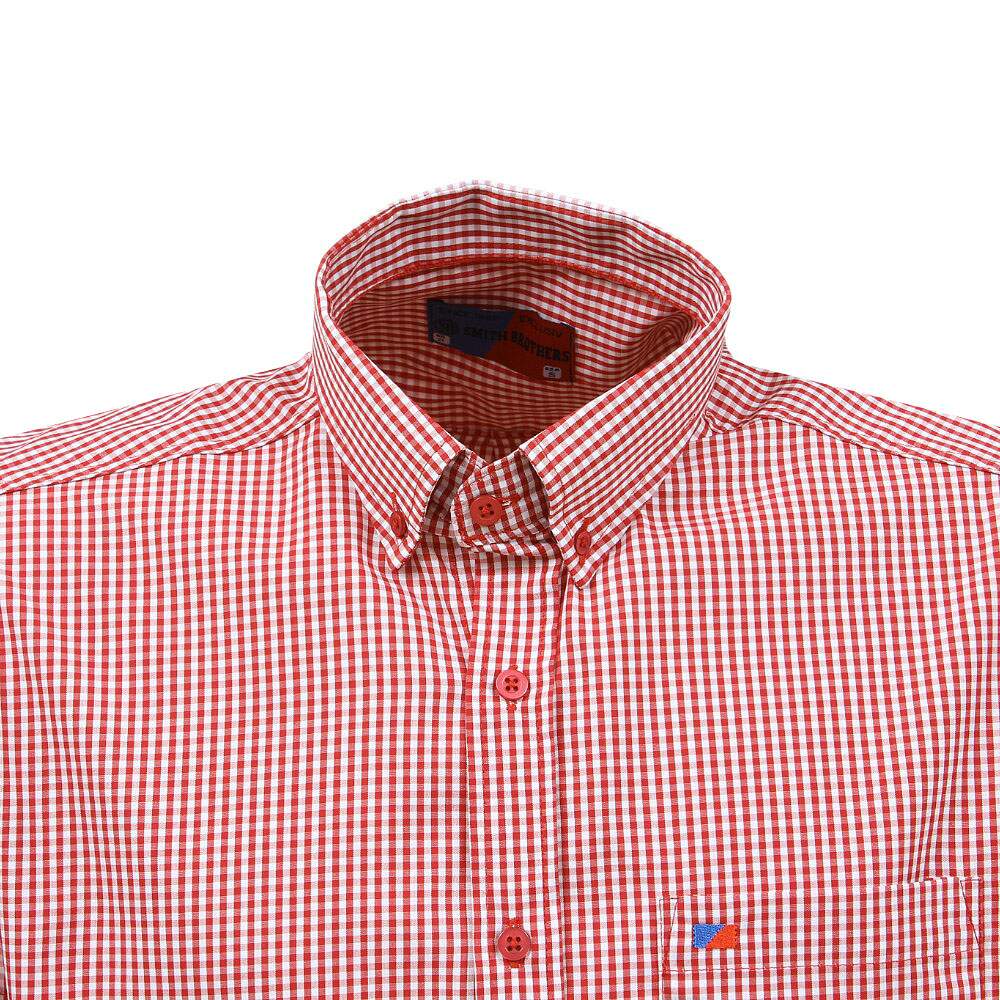 Camisa Masculina Vermelha Manga Curta Smith Brothers 38919 - Rodeo
