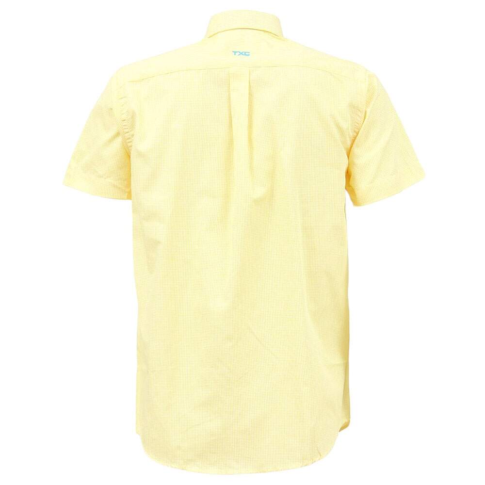 Camisa Masculina Manga Curta Xadrez Amarelo TXC 38790 - Rodeo West