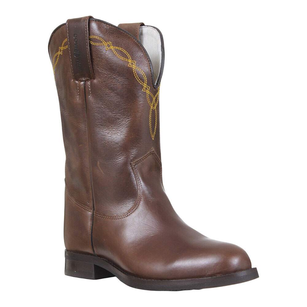 Bota Masculina Marrom Bico Redondo Cow Way 39320 - Rodeo West