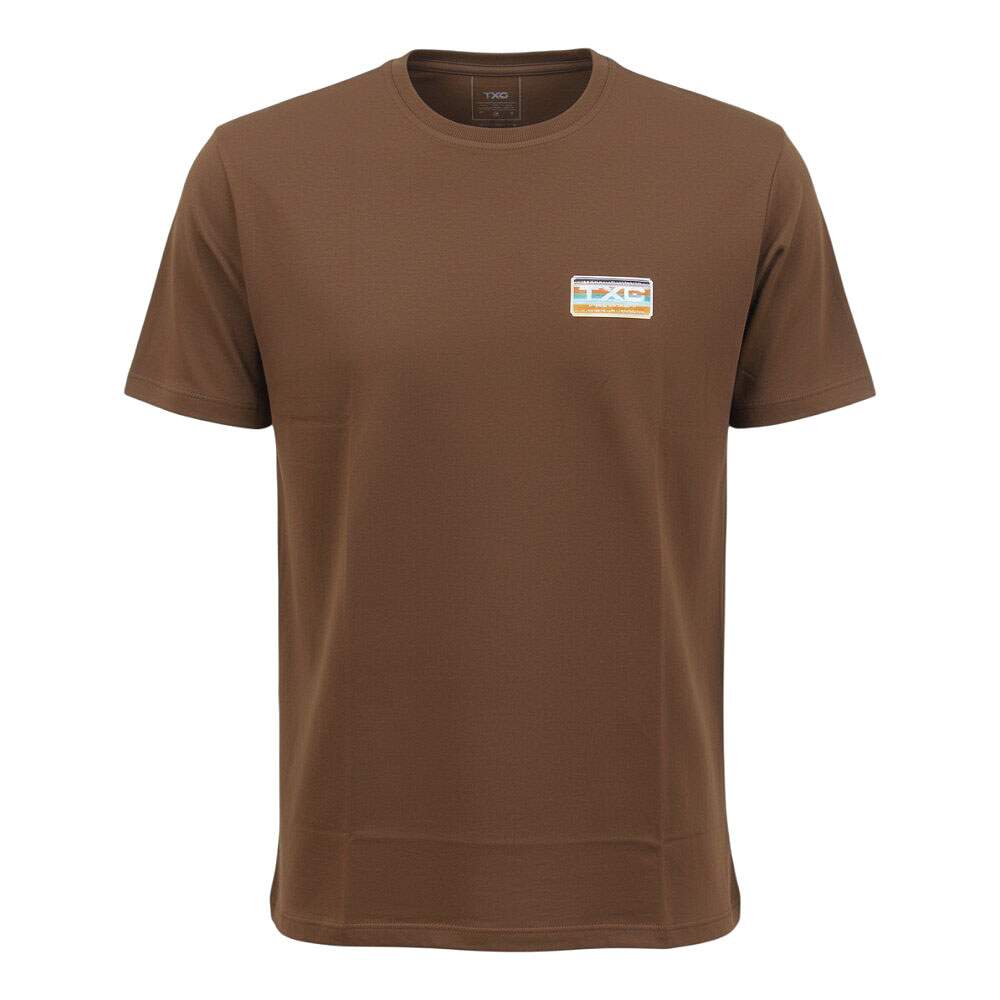 【R&B】Race Brown Tender Love Camiseta Masculina Marrom TXC 39334 - Rodeo West