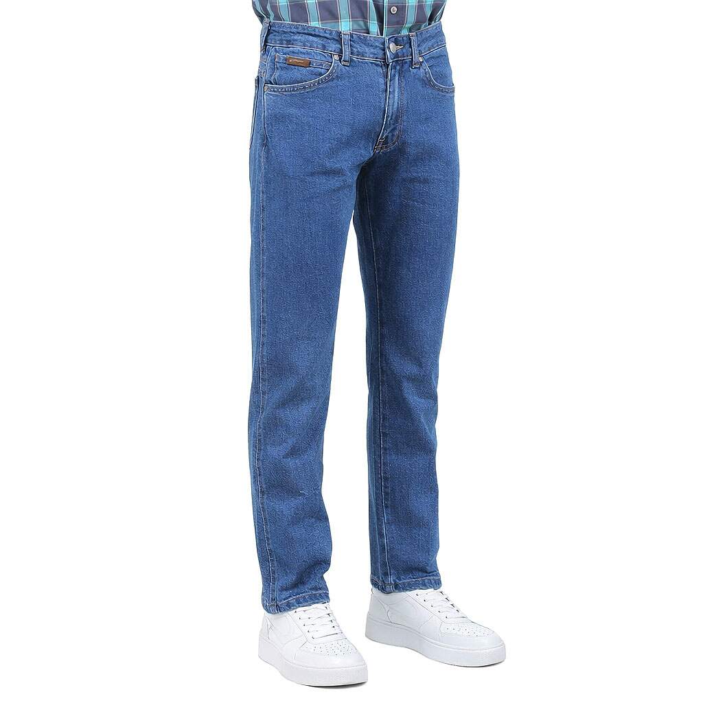 Calça Jeans Masculina Azul Regular Wrangler 39241 - Rodeo West