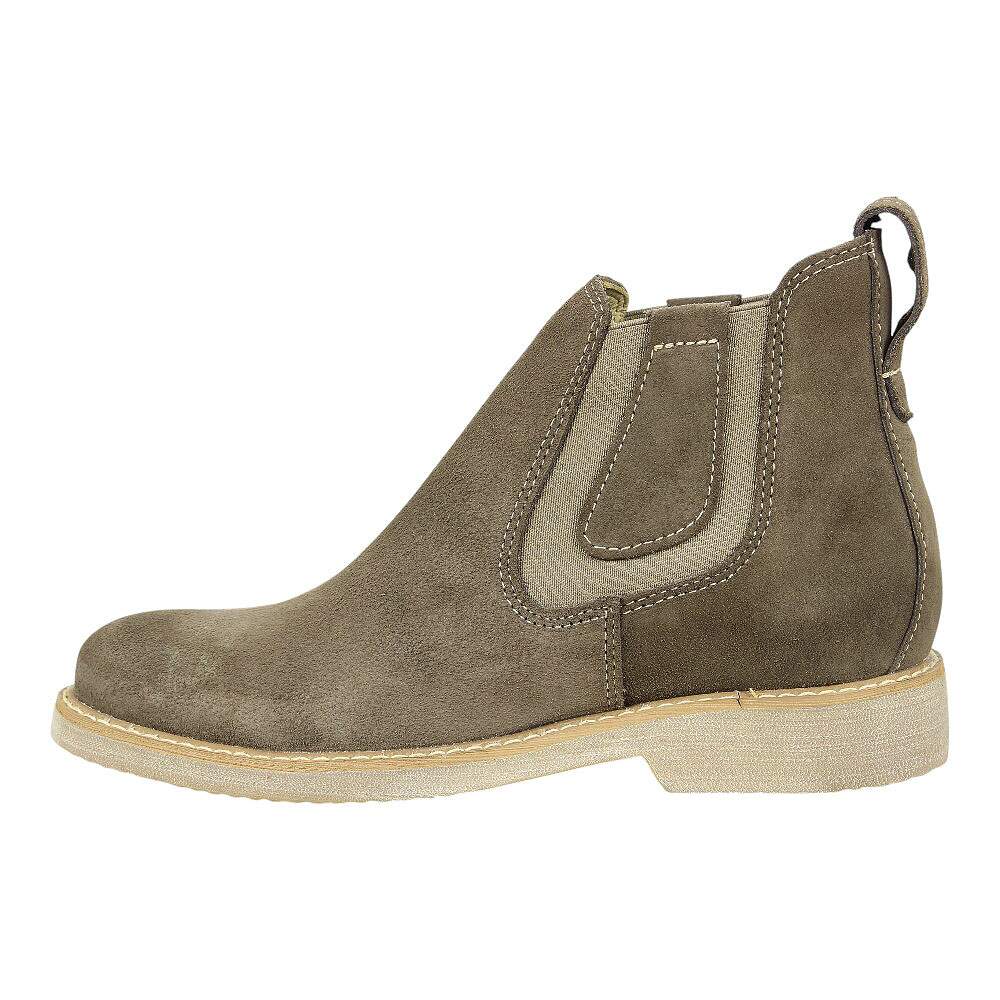 Botina Masculina Bico Redondo Areia Zebu 39414 - Rodeo West