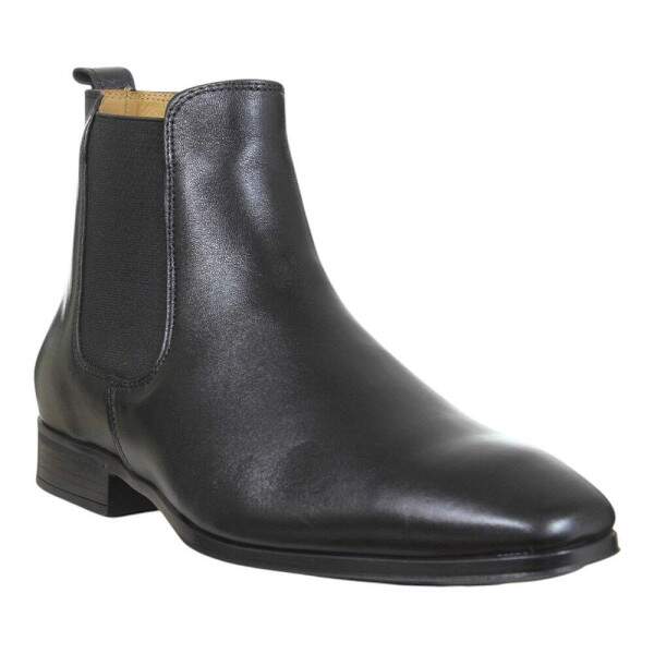 Botina Masculina Preta Bico Quadrado Cow Way 39600 - Rodeo West