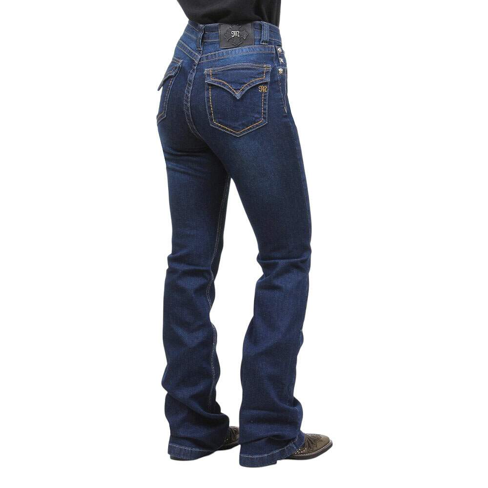 Calça Jeans Feminina Boot Cut Bordada Miss Me 39766 - Rodeo West