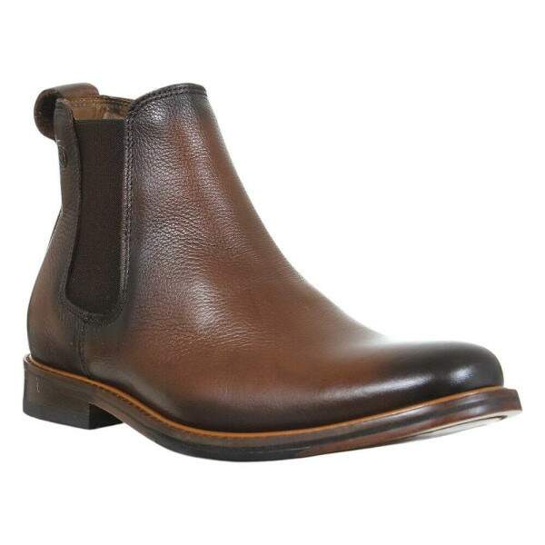 Botina Masculina Marrom Zebu Bico Quadrado 28327 - Rodeo West